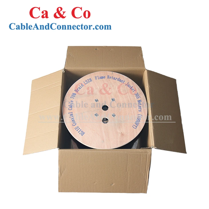 RG11 Coaxial Cable With Messenger manufacturers